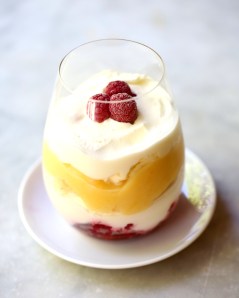 Raspberry pudding